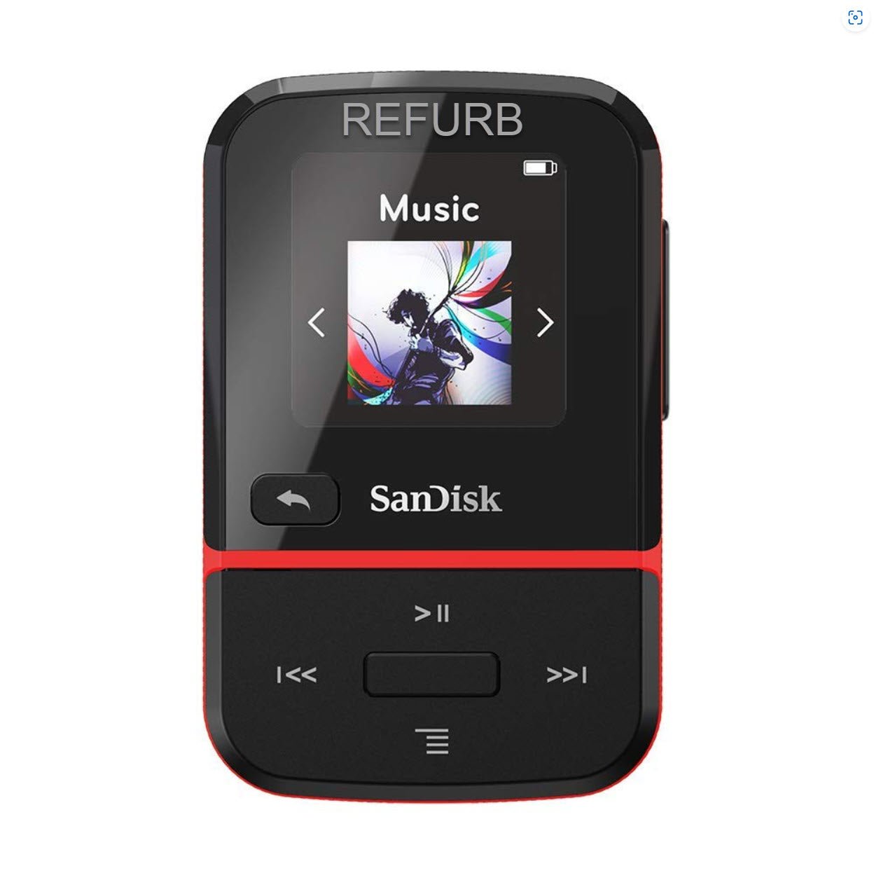 SanDisk 16GB Clip Sport Go MP3 Player - LED Screen and FM Radio -... - Picture 16 of 16