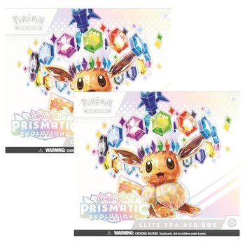 ポケセン エリートトレーナーボックス Prismatic Evolutions Pokemon Scarlet & Violet - Prismatic Evolutions Elite