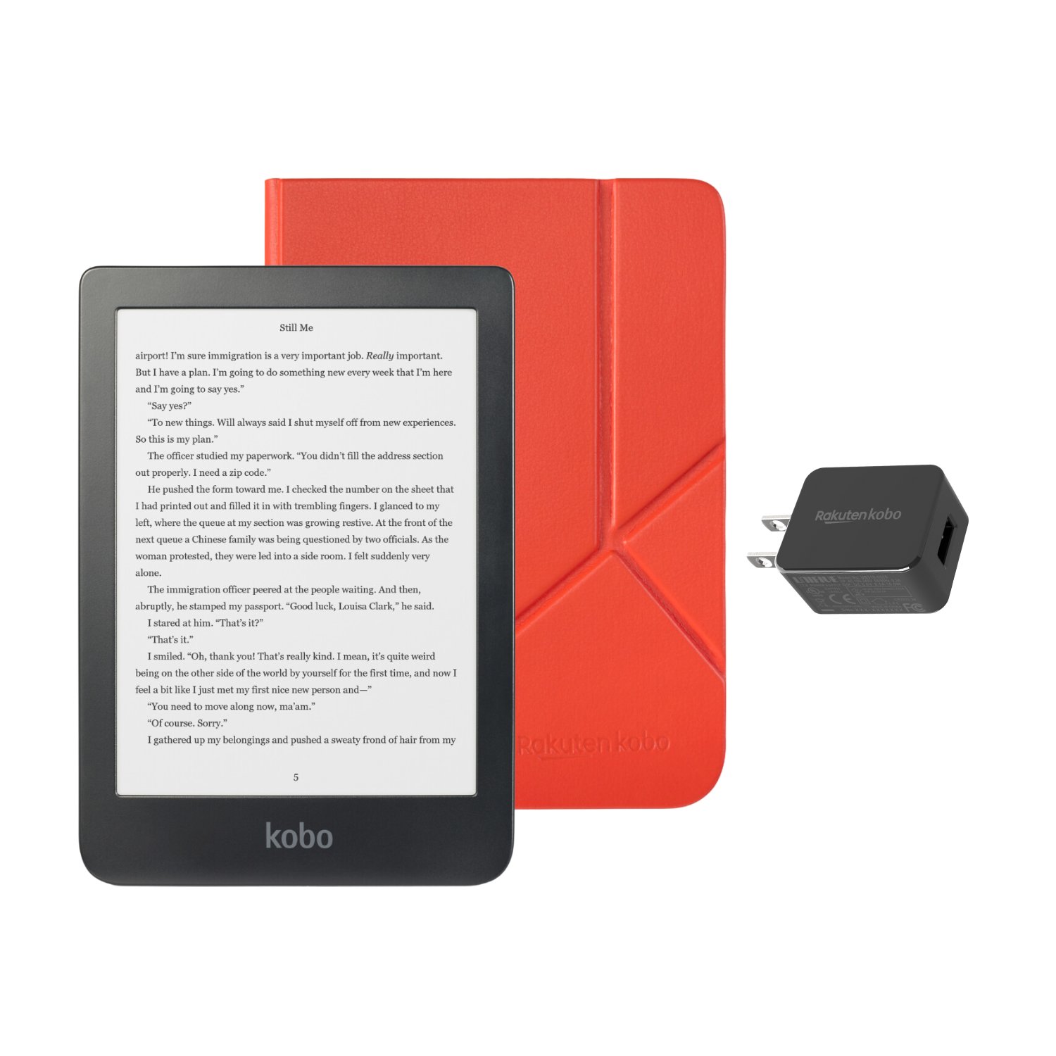 Kobo Clara BW eReader with Case Bundle NEW RETAIL - Picture 4 of 7