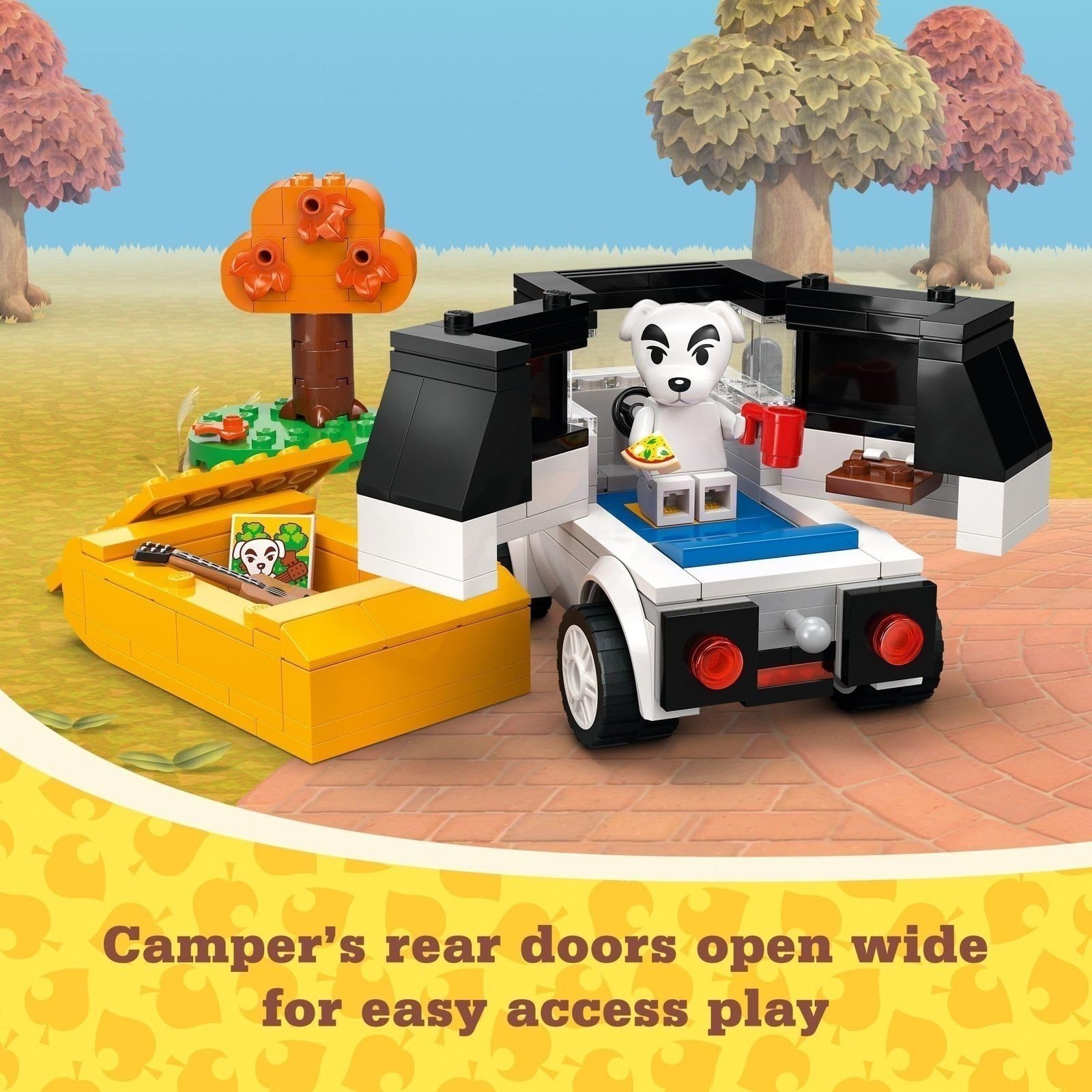 LEGO Animal Crossing K.K.’s Concierto en The Plaza Conjunto de Edificio con Café, - Imagen 5 de 8