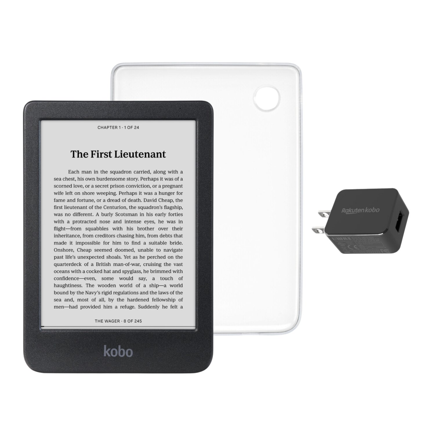 Kobo Clara BW eReader with Case Bundle NEW RETAIL - Picture 5 of 7