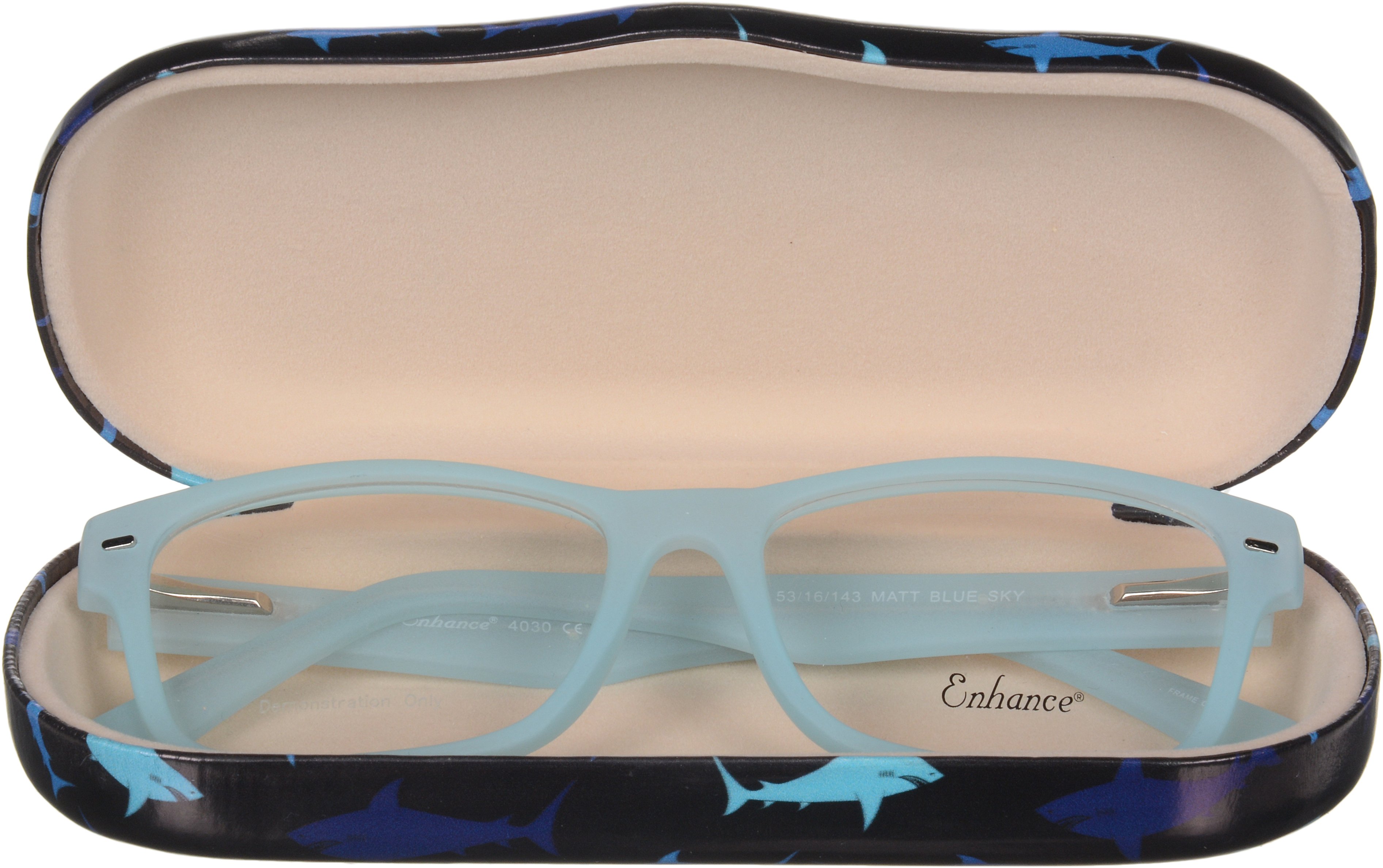 clam shell glasses case