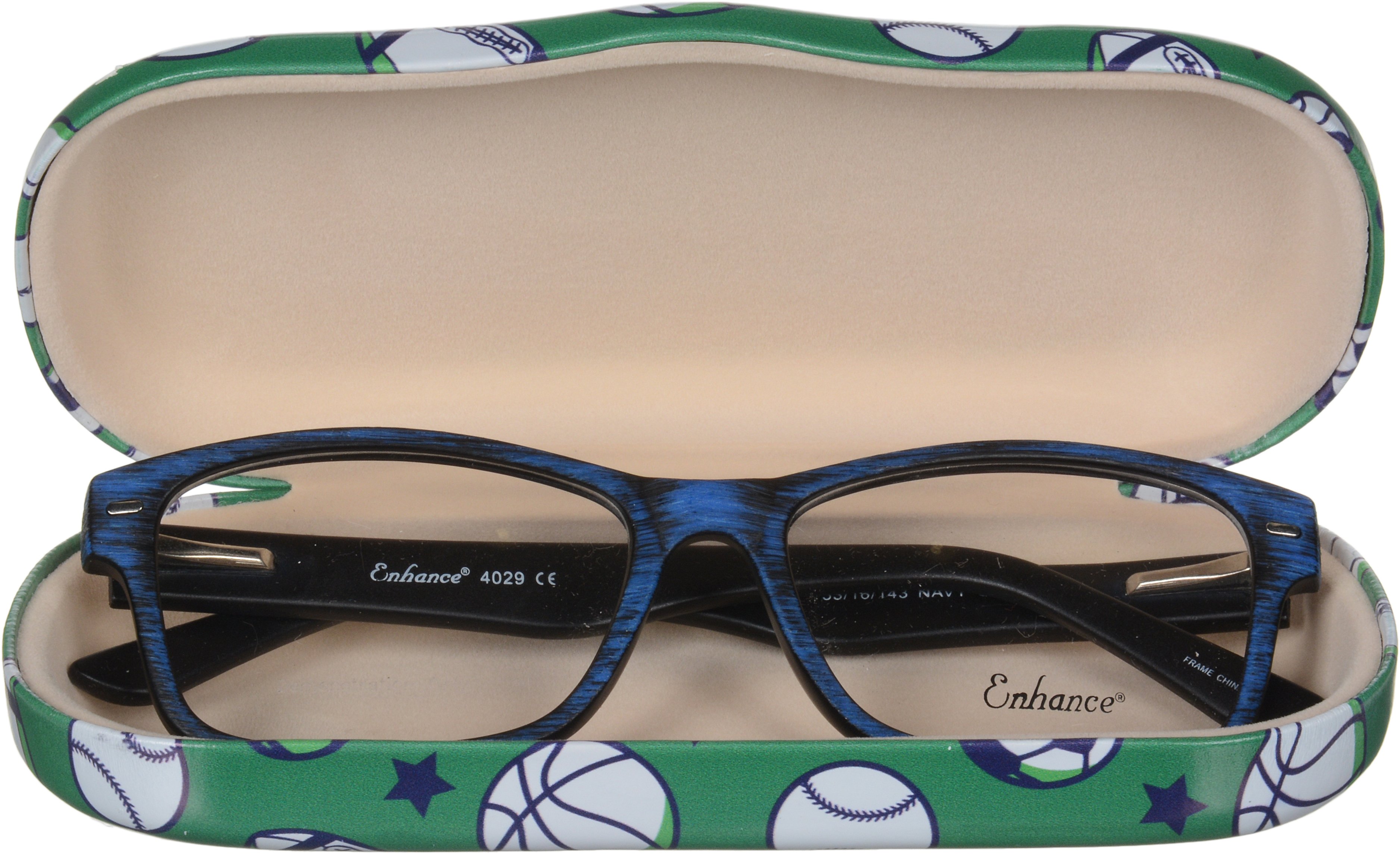 clam shell glasses case
