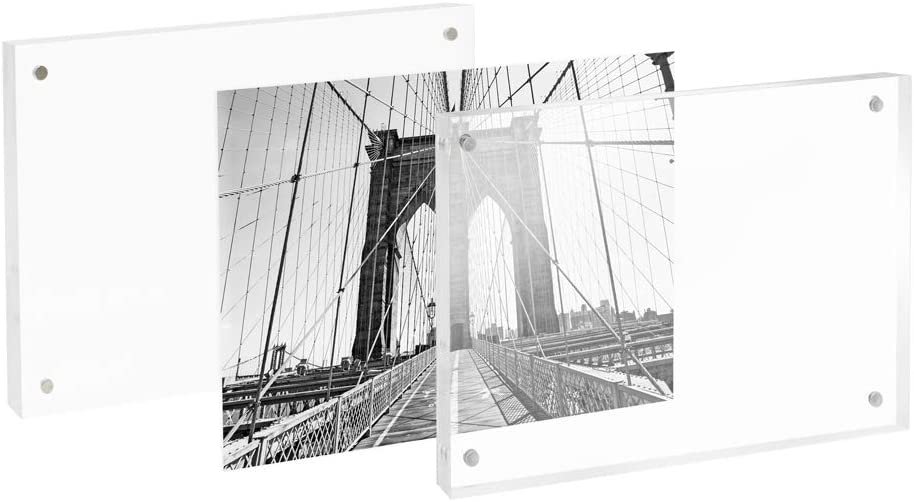 Isaac Jacobs Super Thick Acrylic Magnetic Block Frame