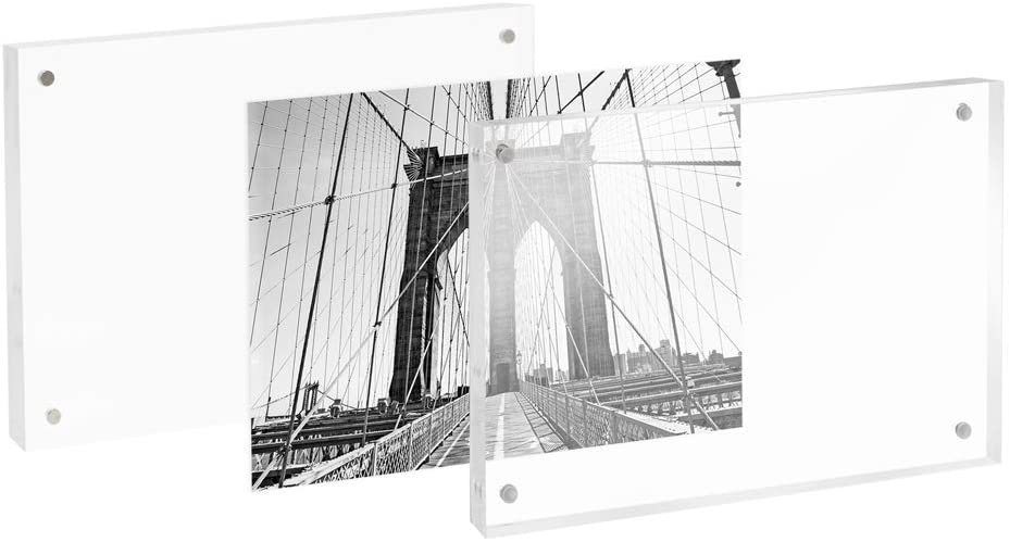 Isaac Jacobs Super Thick Acrylic Magnetic Block Frame