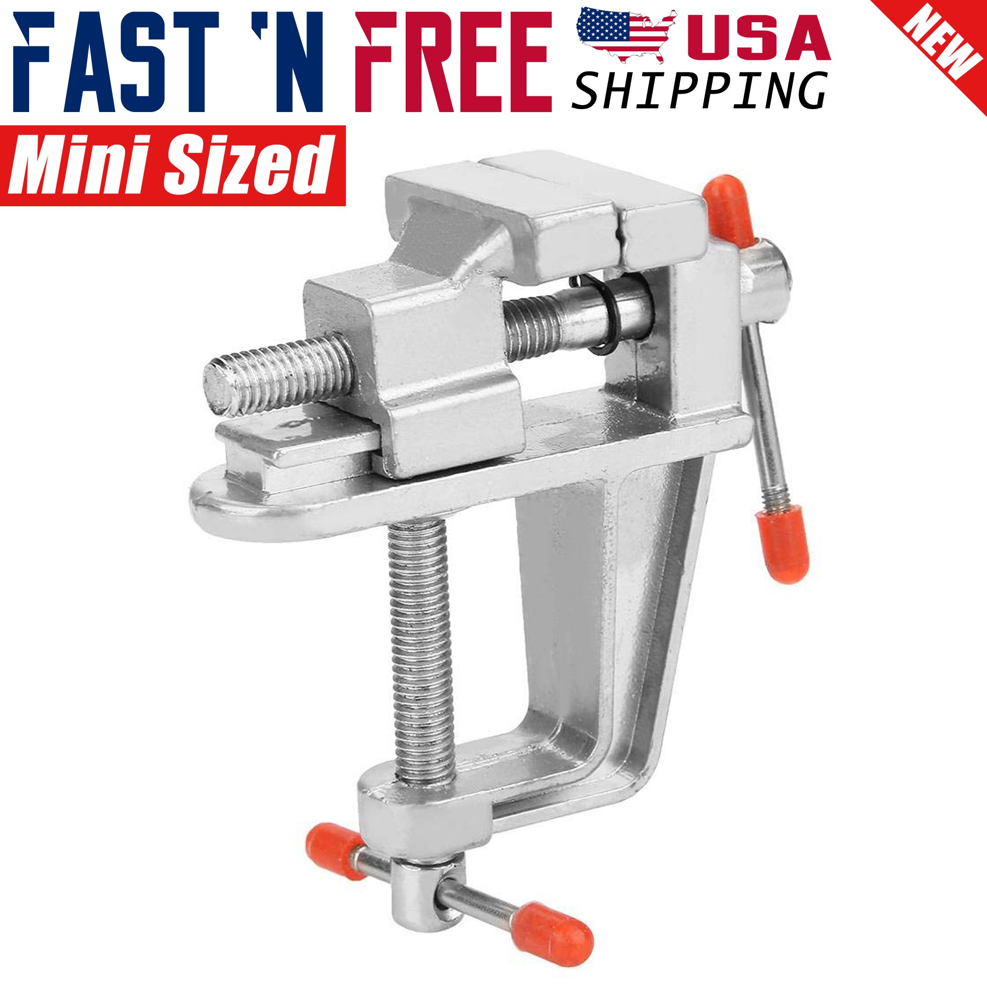 1 5 Aluminum Alloy Mini Table Bench Vise Clamp For Jewwler Craft