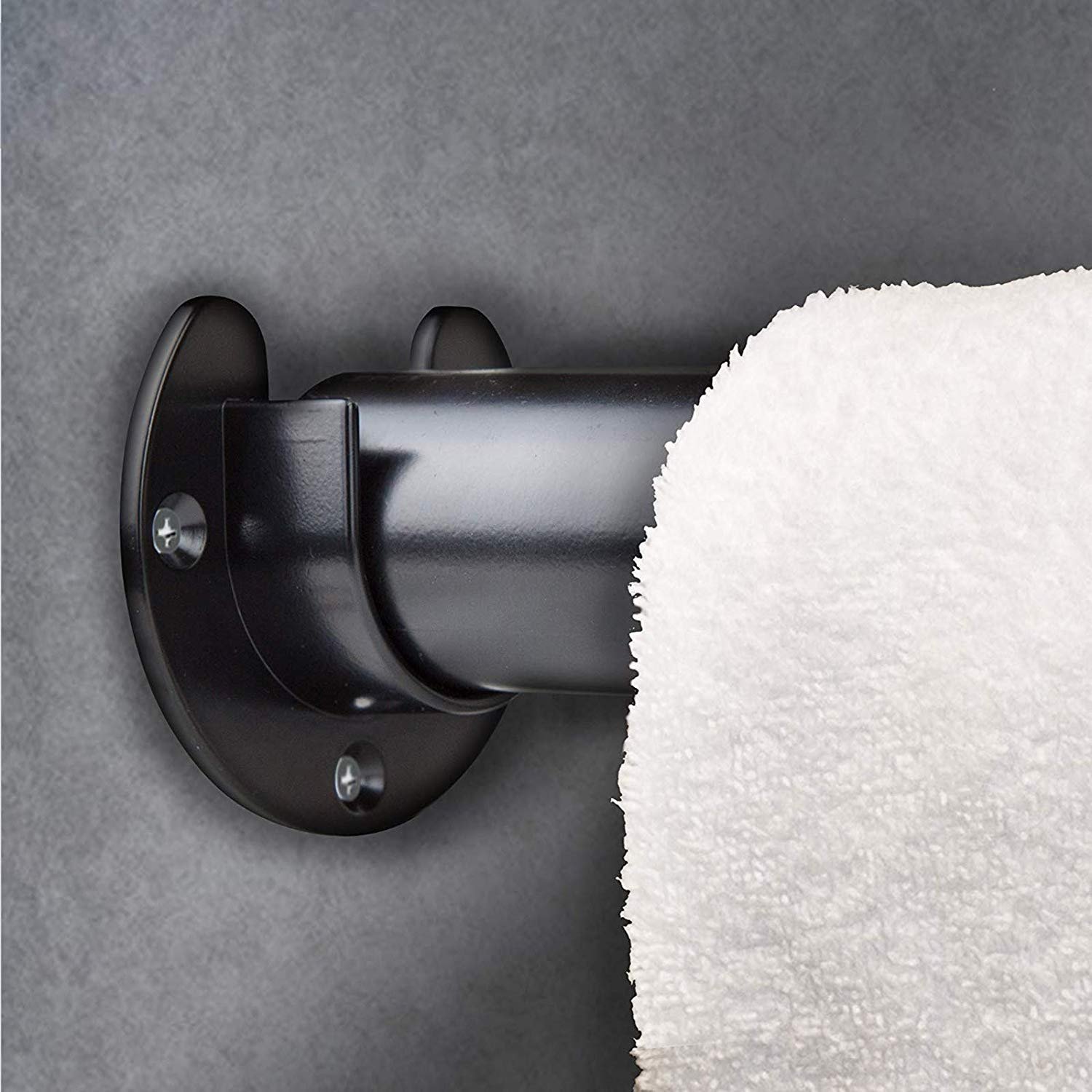 Heavy Duty Stainless Steel Closet Pole Sockets Rod End Support Chrome Silver eBay