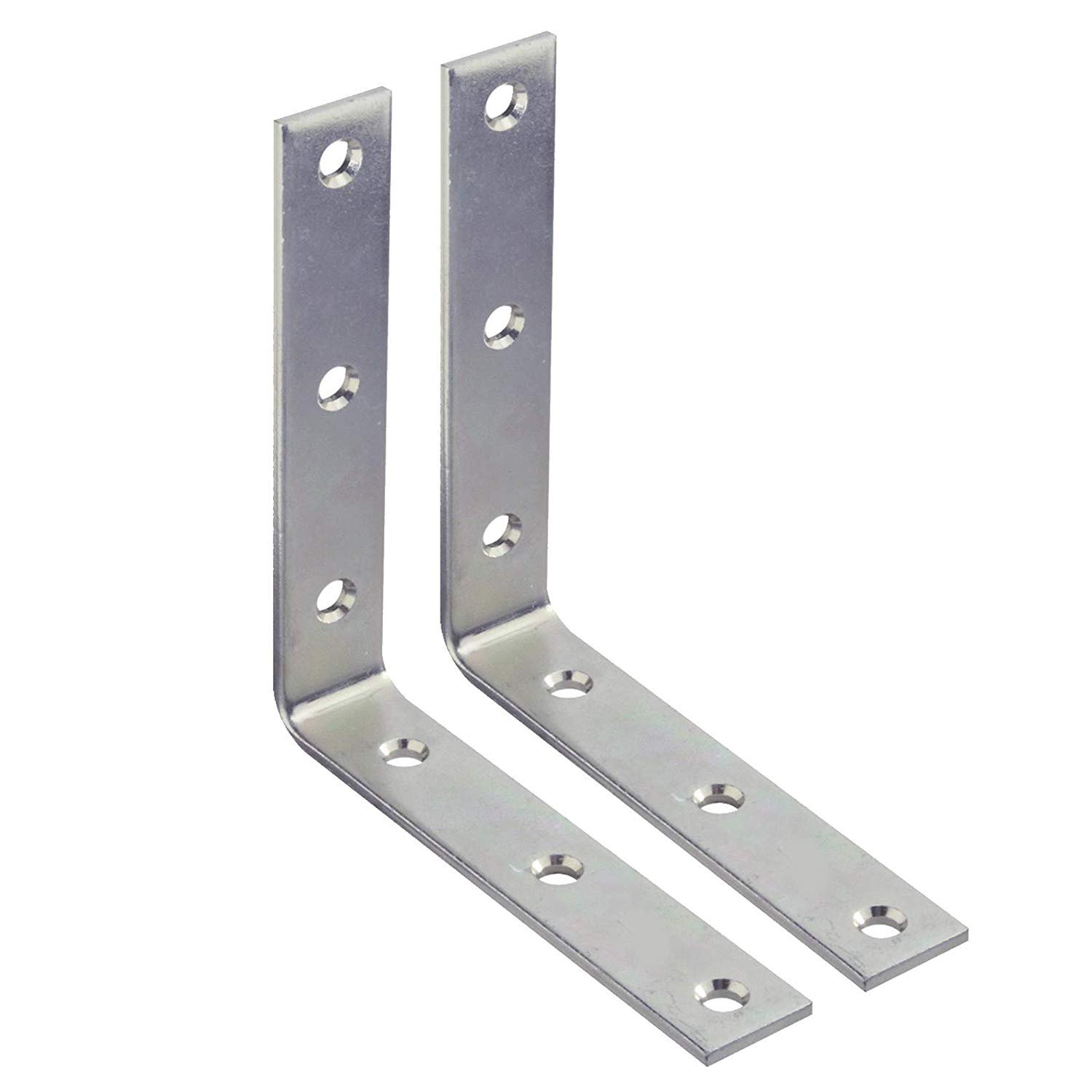 2 Pcs 4" inch Heavy Duty L Shape Corner Brace Angle Repair Bracket w/Screws Bulk eBay