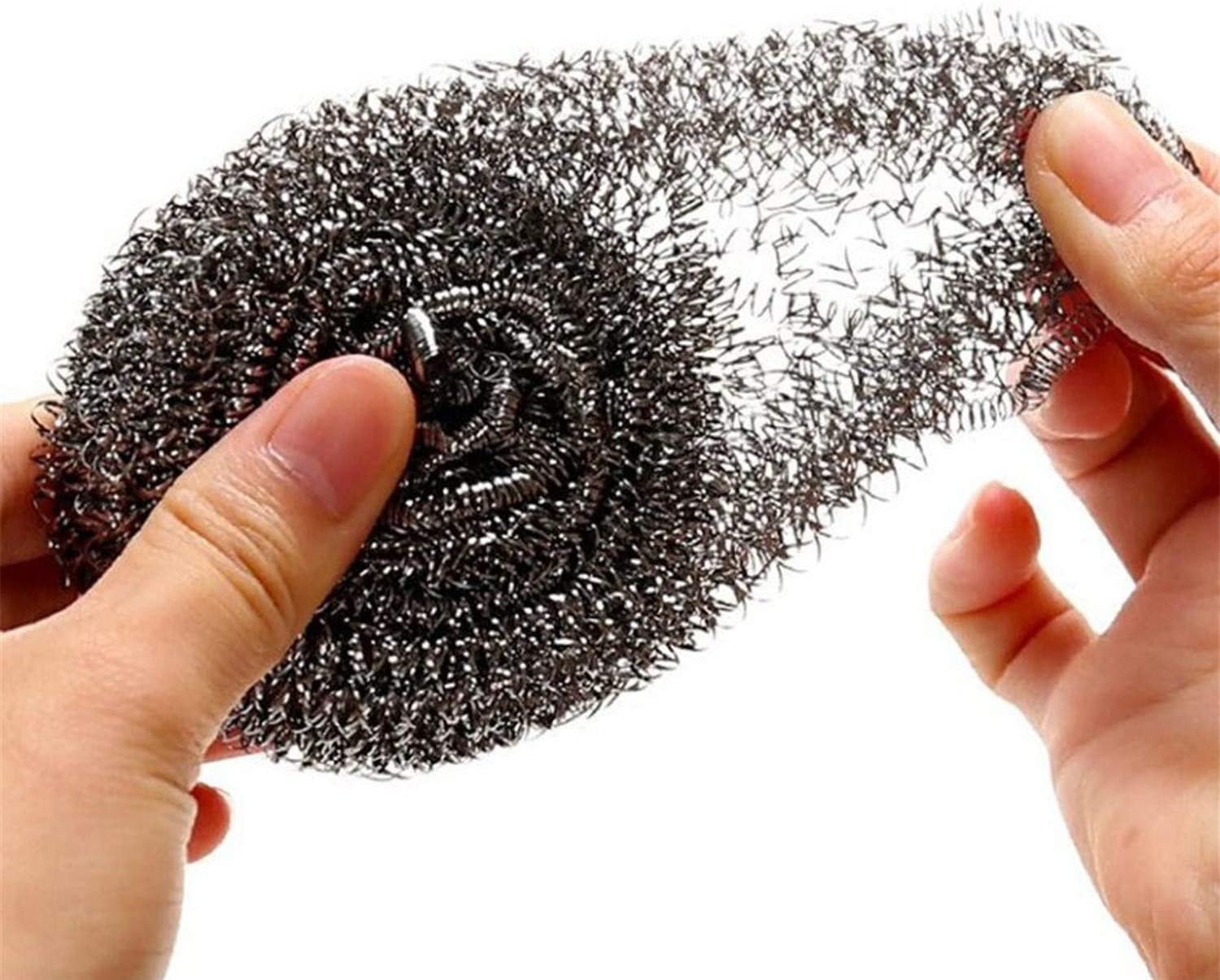 Wideskall Stainless Steel Kitchen Cleanging Sponges Scouring Pad Steel Wool Ebay