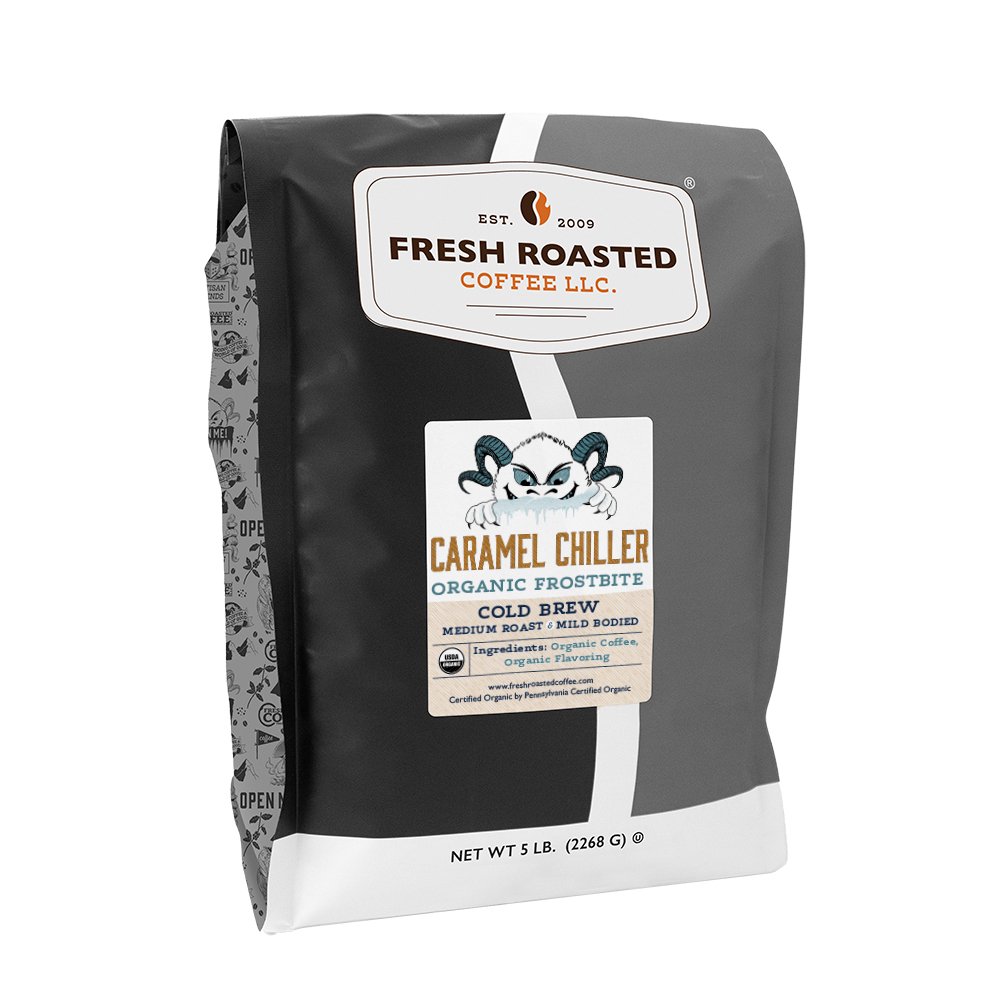 Organic Frostbite Flavored Cold Brew | Caramel Chiller