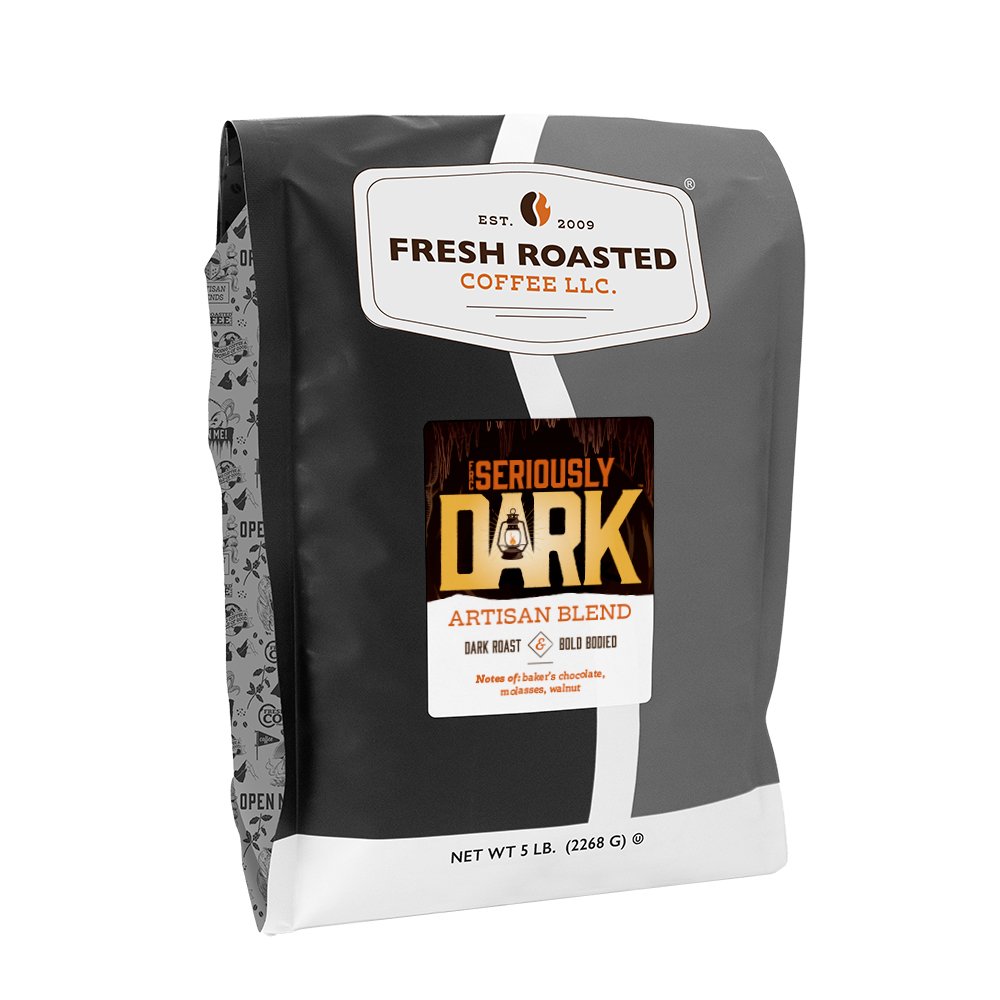 Seriously Dark Roast Coffee | Artisan Blend | Fresh Roasted Coffee