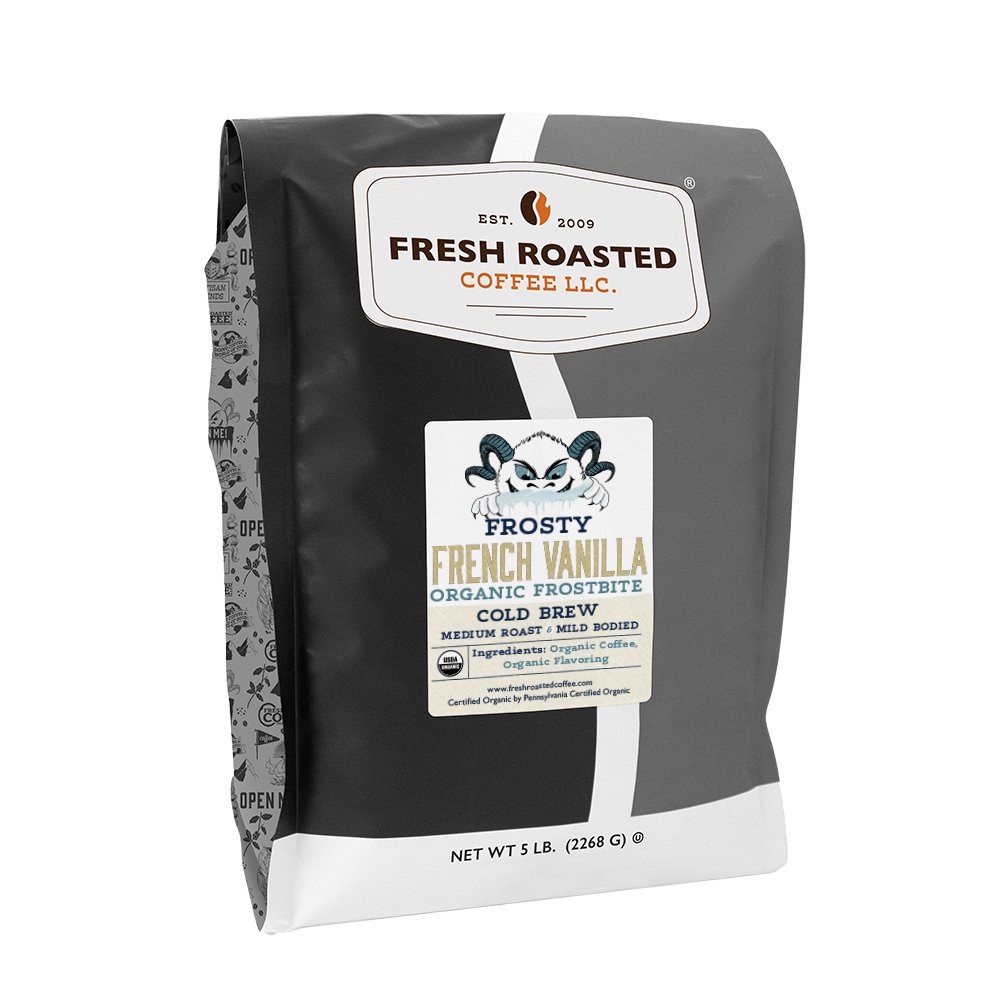 Organic Frostbite Flavored Cold Brew | Frosty French Vanilla