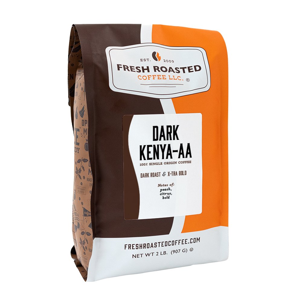 Dark Roast Kenya AA | Single Origin Coffee | Fresh Roasted Coffee