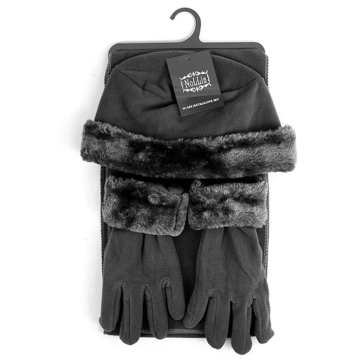 scarf glove set womens