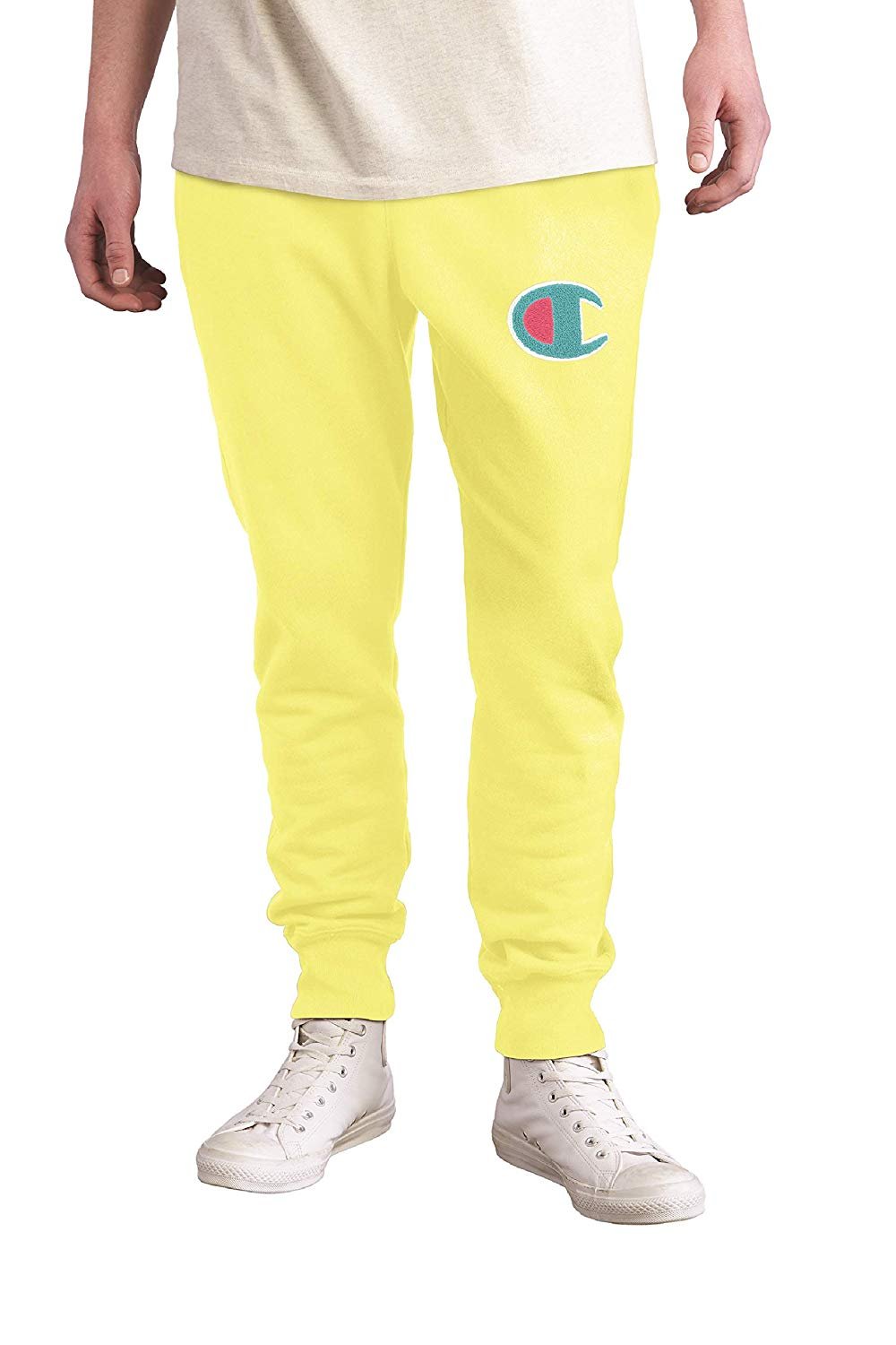 champion chenille logo jogger