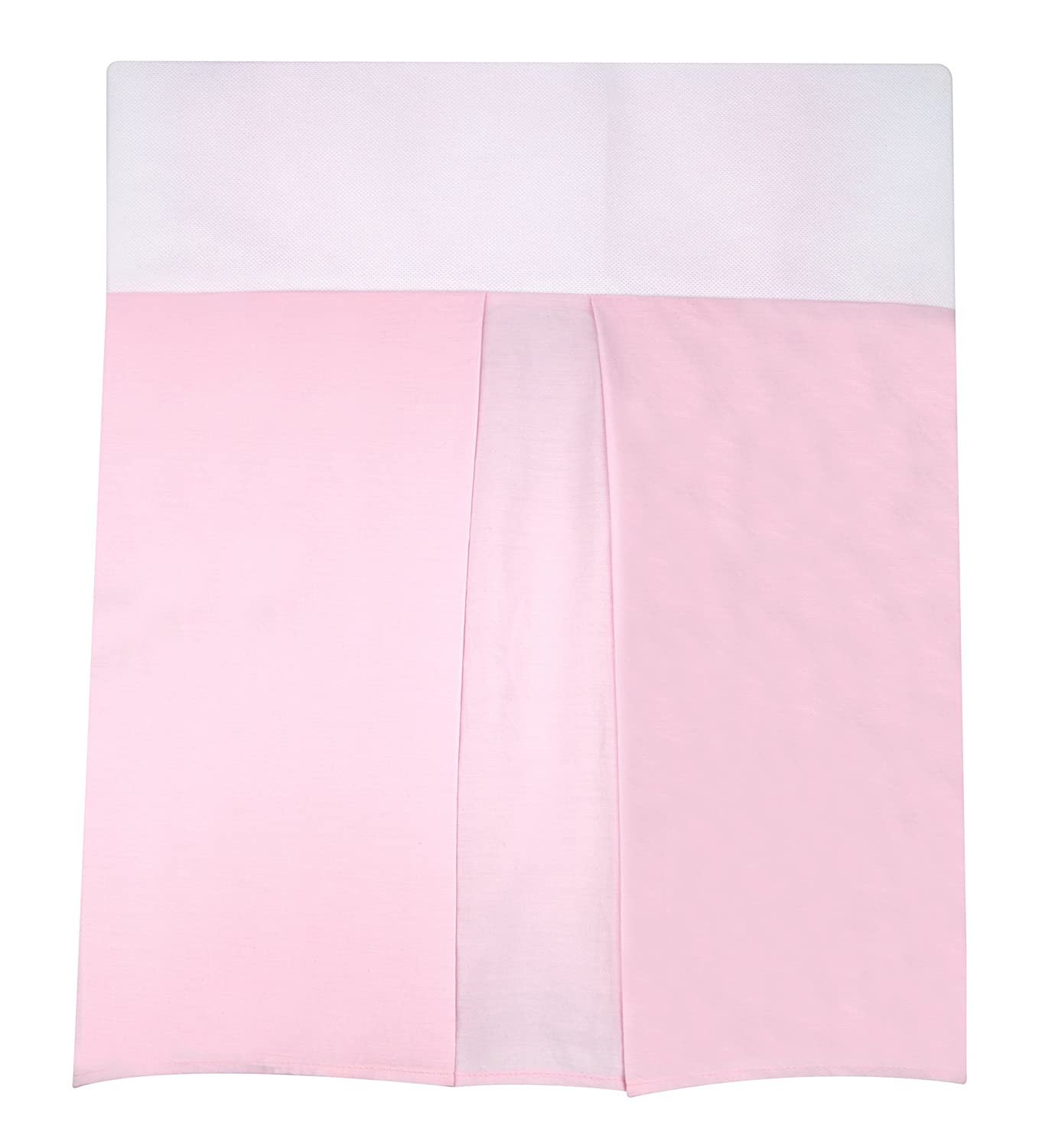 Nautica Kids Nursery Separates Pleated Crib Skirt, Pink - Picture 8 of 8