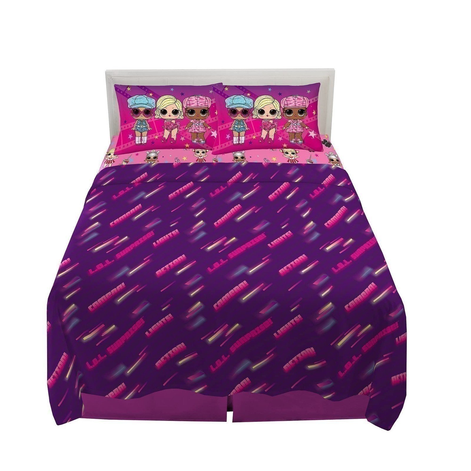 Franco Kids Bedding LOL Surprise Full Size Sheet Set - Picture 1 of 5