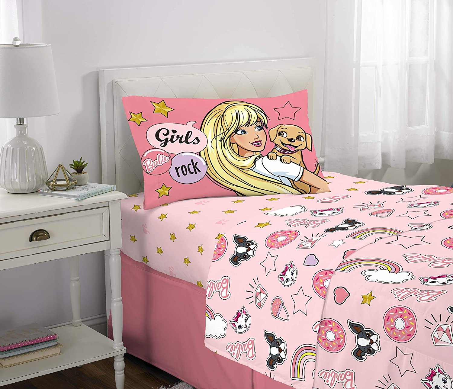 Mattel Barbie B Anything Girls Exclusive Piece Twin Bedding Set | My ...