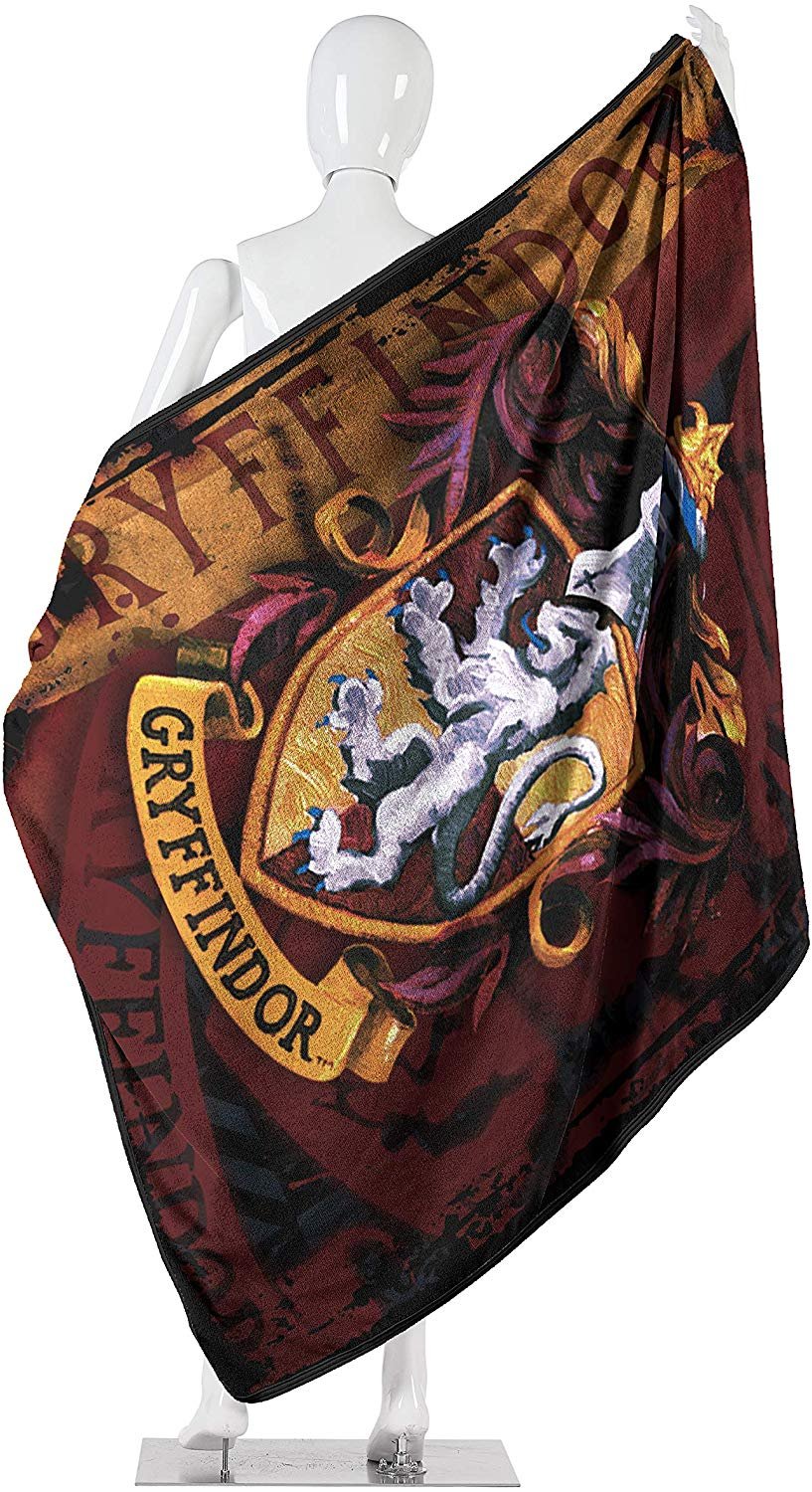 Harry Potter, "Battle Flag" Micro Raschel Throw Blanket, 46" x 60", Multi Color 87918285521 eBay