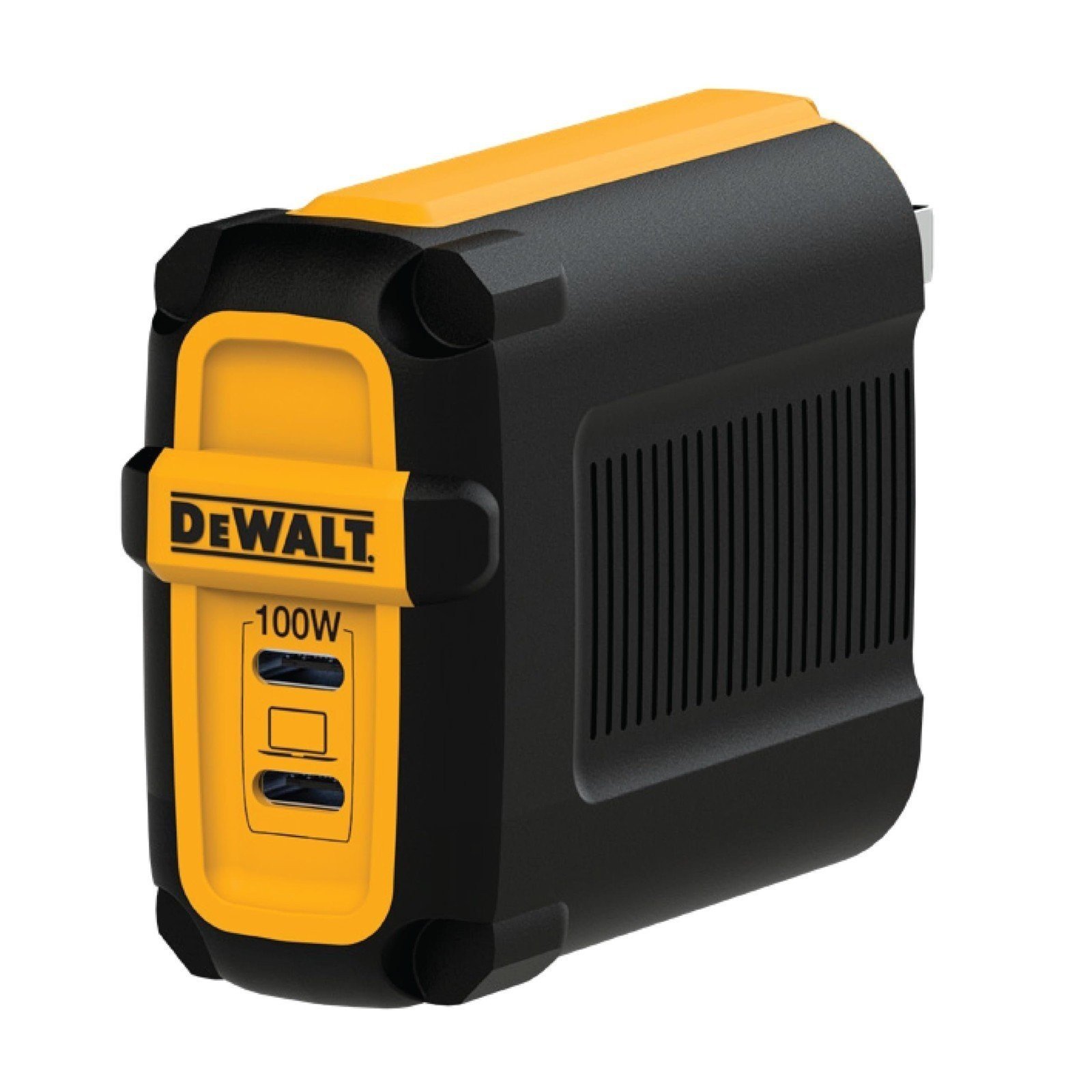 DEWALT Heavy Duty 100W USB C Charger Block(GaN), 2 Port 100 Watt Fast Compact... - Picture 9 of 9