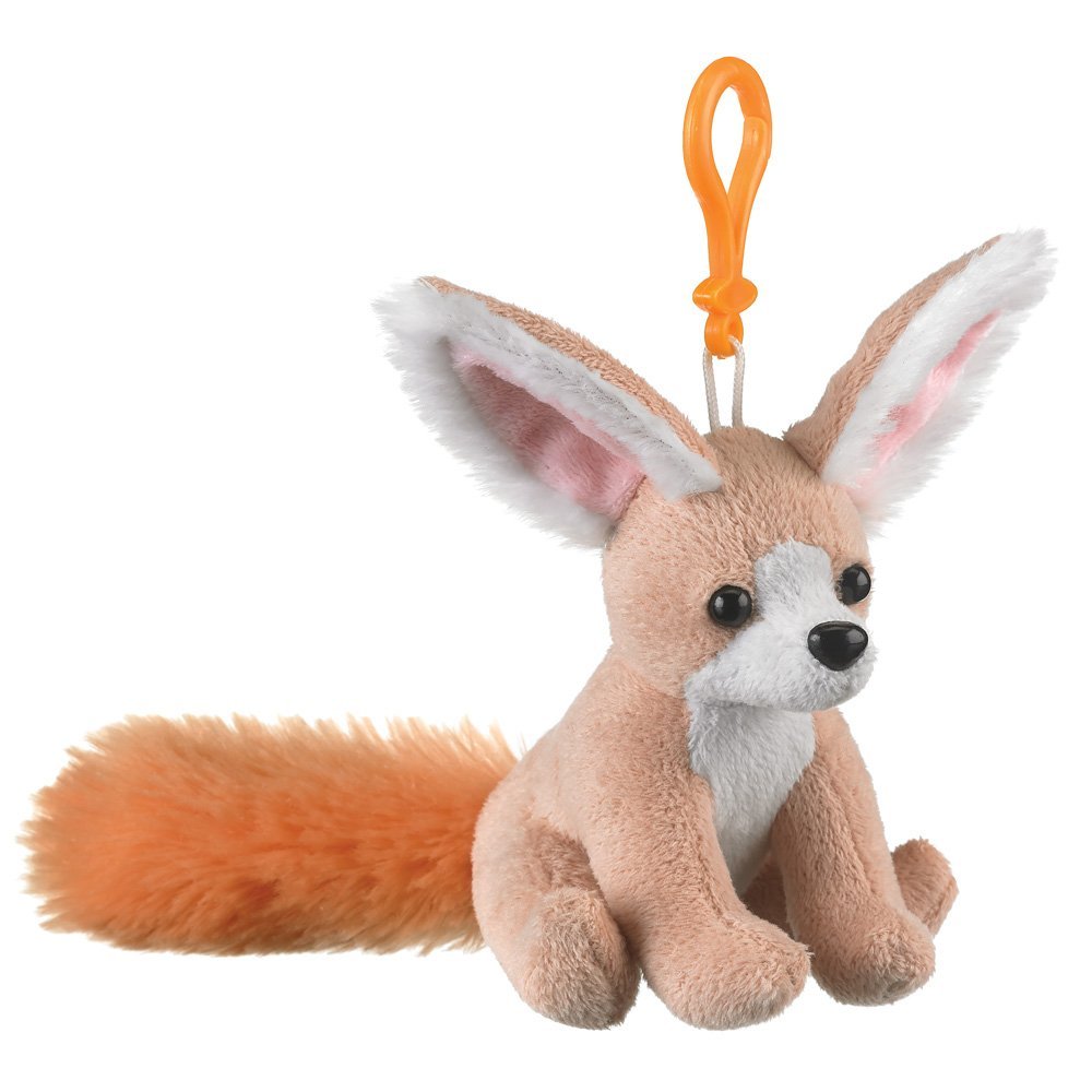 stuffed animal backpack clip toy