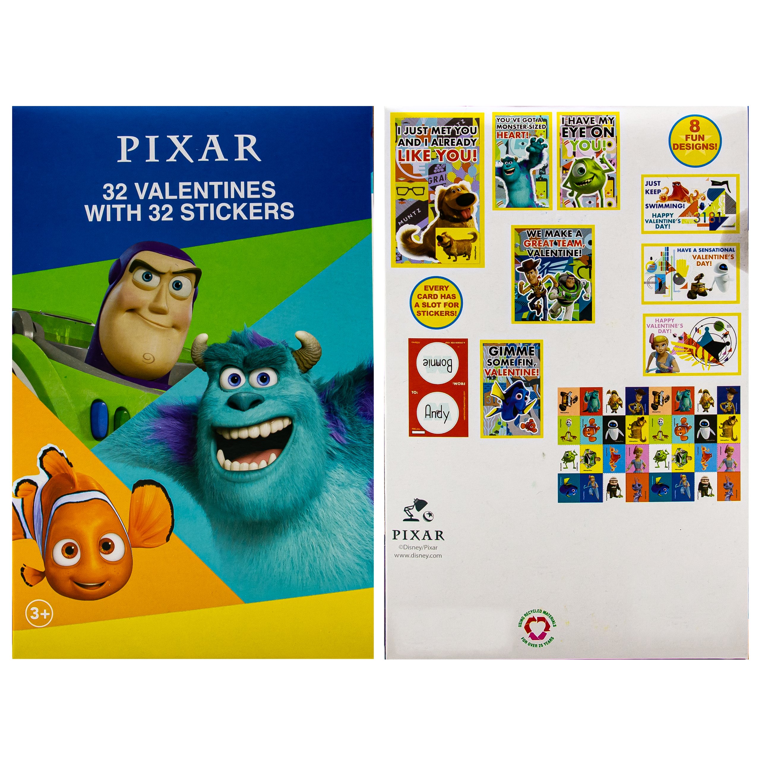 pixar cards