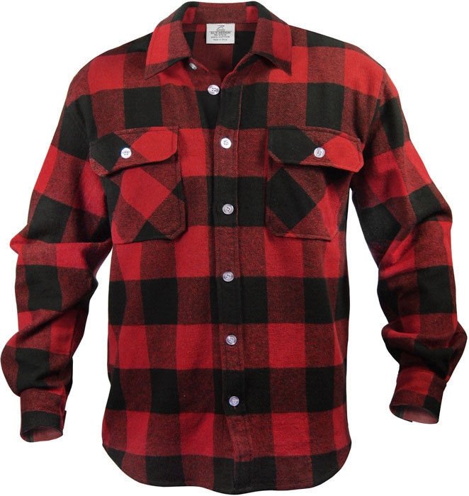 flannel shirts heavy