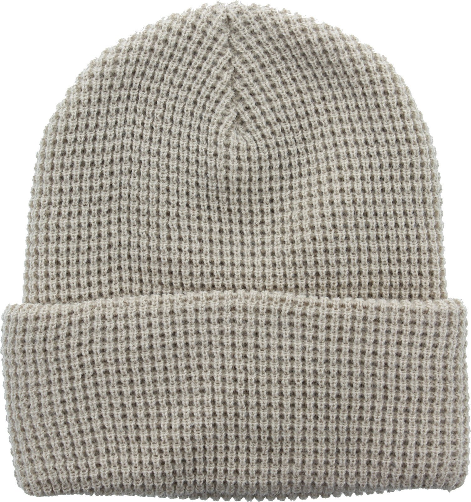 mens waffle knit beanie
