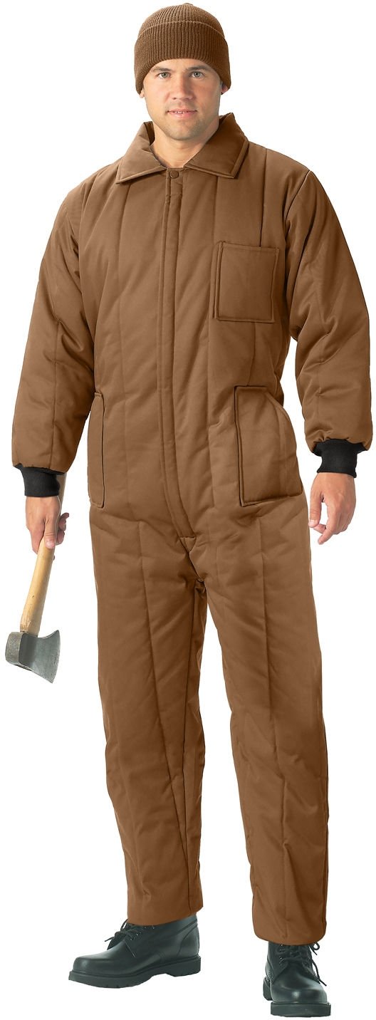 Military Cold Weather Heavy Insulated Coverall Jumpsuit eBay