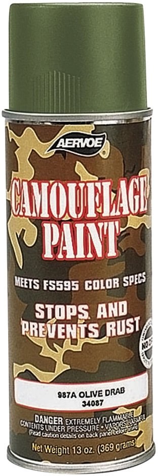 Camo Military Spray Paint Can 12 oz Camouflage Digital Pattern Army ...