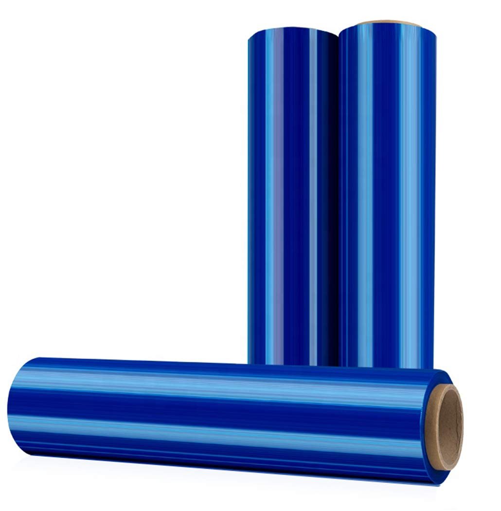 Blown Hand Wrap Stretch Wrap Film 18 Inch x 90 Gauge x 1500 Feet 1 Roll 