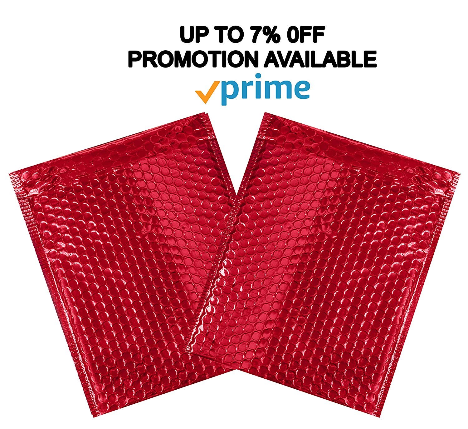 100 Metallic Bubble Mailers Red Padded Envelopes 8 x 11 eBay