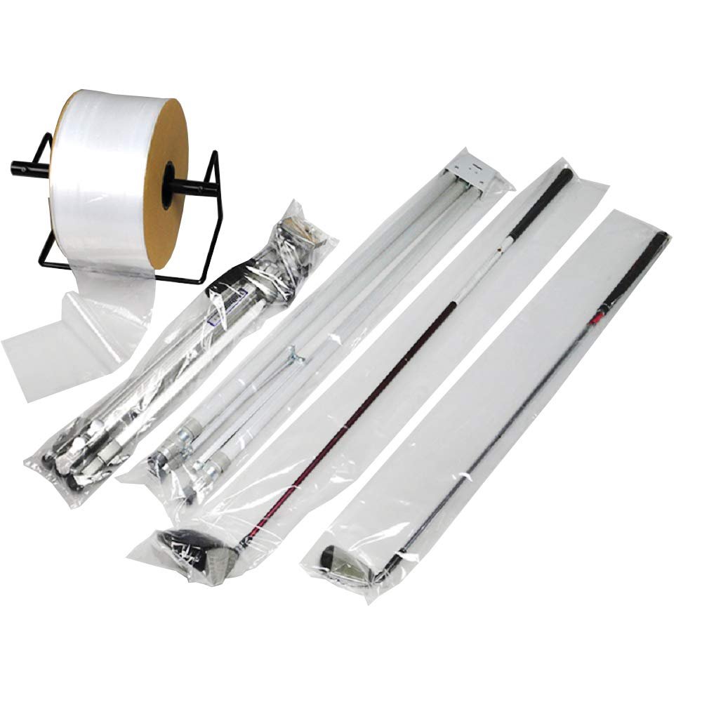 CLEAR POLY TUBING - 1.5 mil 10" to 42" width - Custom Plastic Polybags 2900 Feet - Picture 7 of 11