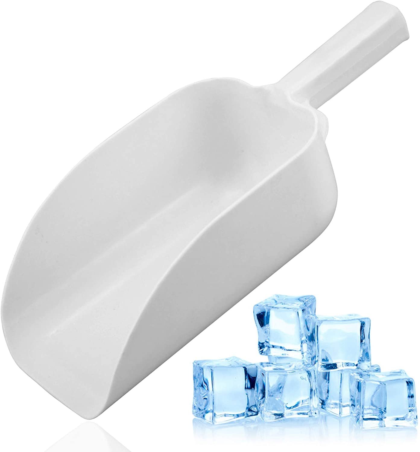 Ice Machine Scoop Large Scooper Spoon Freezer Cube Food Bucket 64 Ounce ...