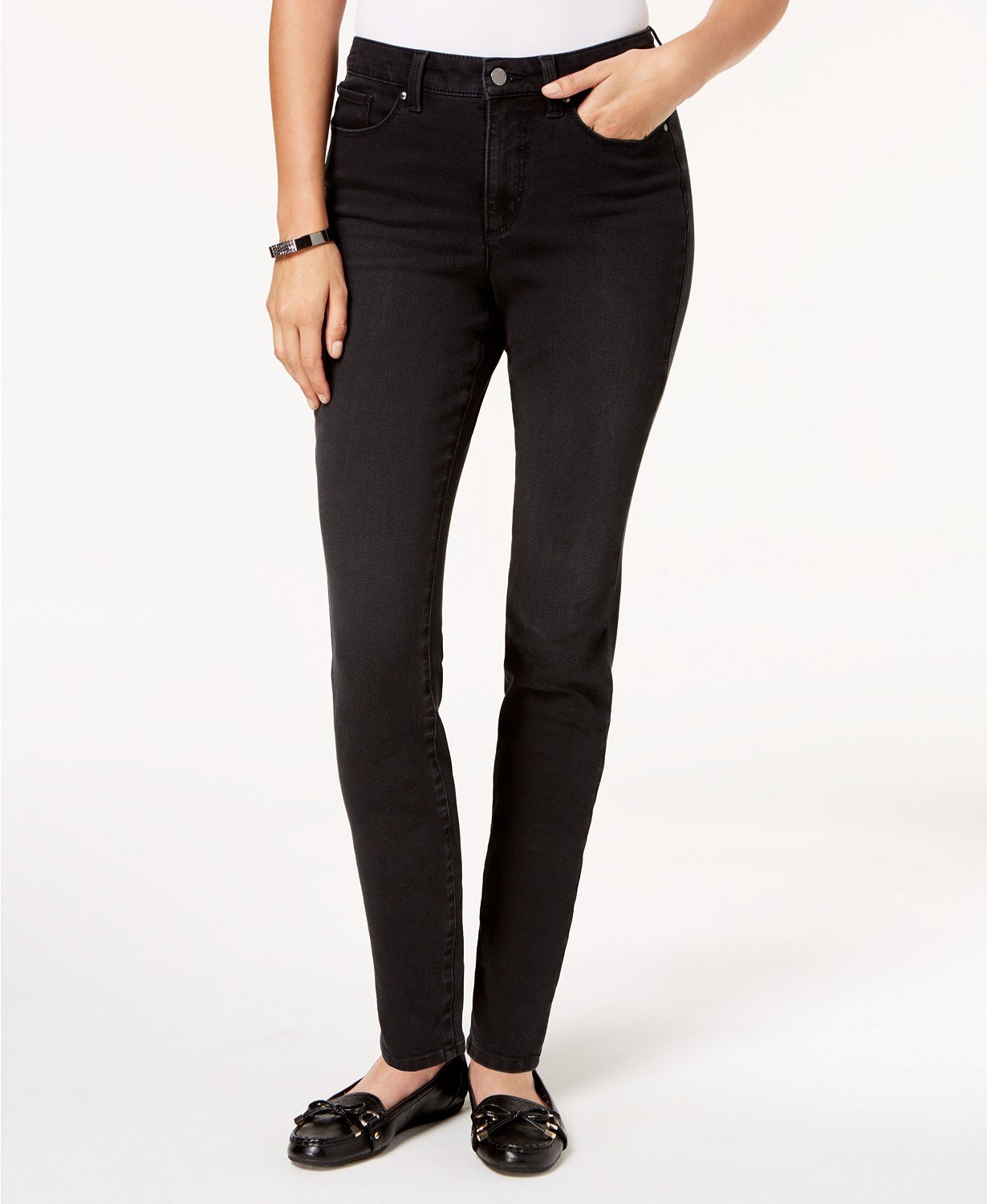 tummy control skinny jeans