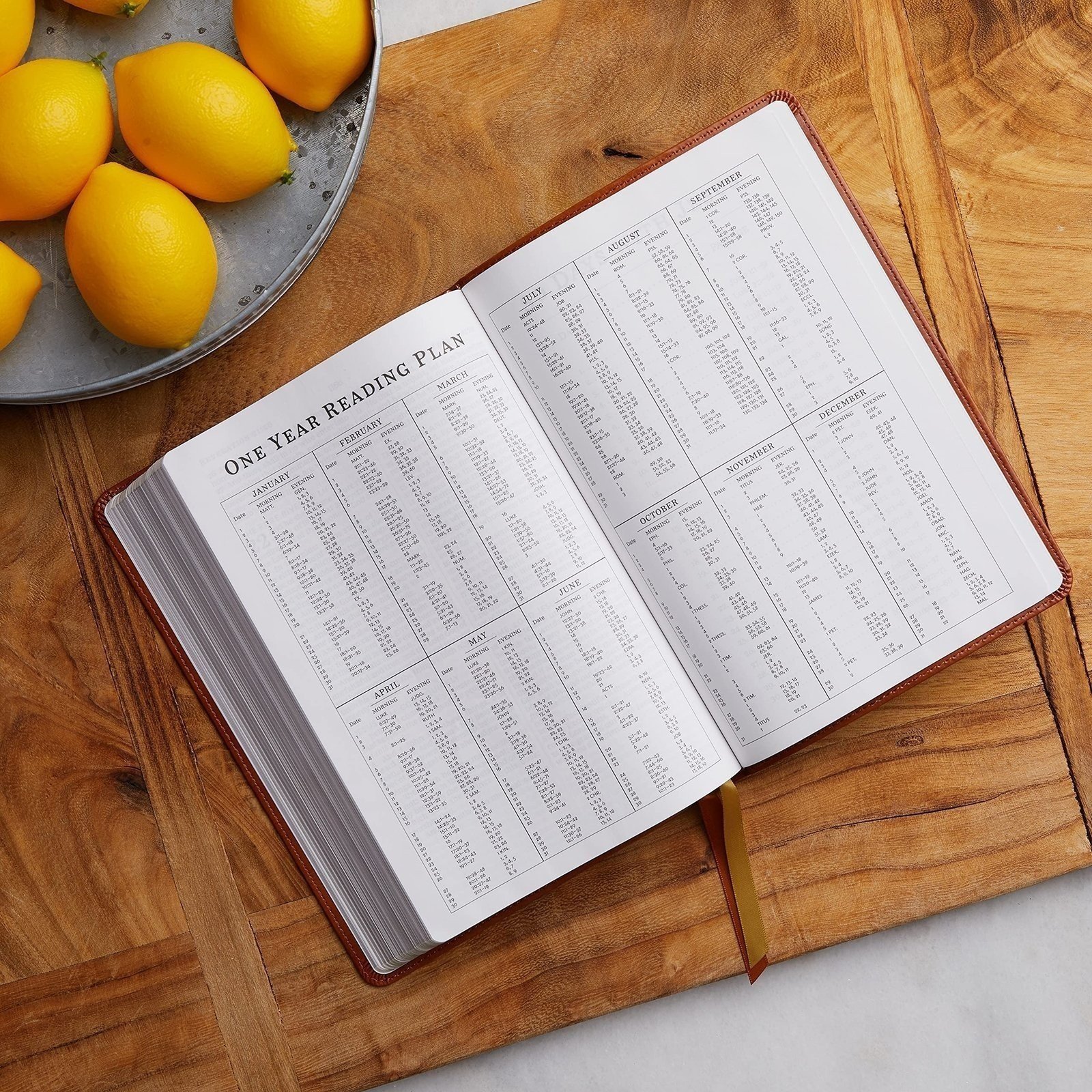 KJV Holy Bible: Large Print Thinline, Black Leathersoft, Red Letter, Comfort - Picture 9 of 10