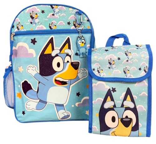 Fast Forward Bluey Backpack Personalized Bookbag and Snack Tote for BTS - Picture 8 of 9