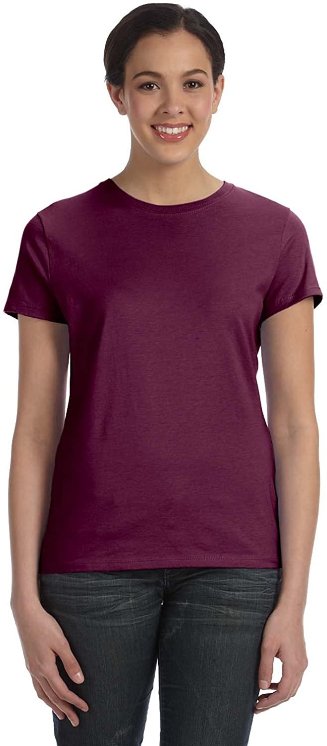 Hanes Women's Perfect-T Short Sleeve Crew T-Shirt