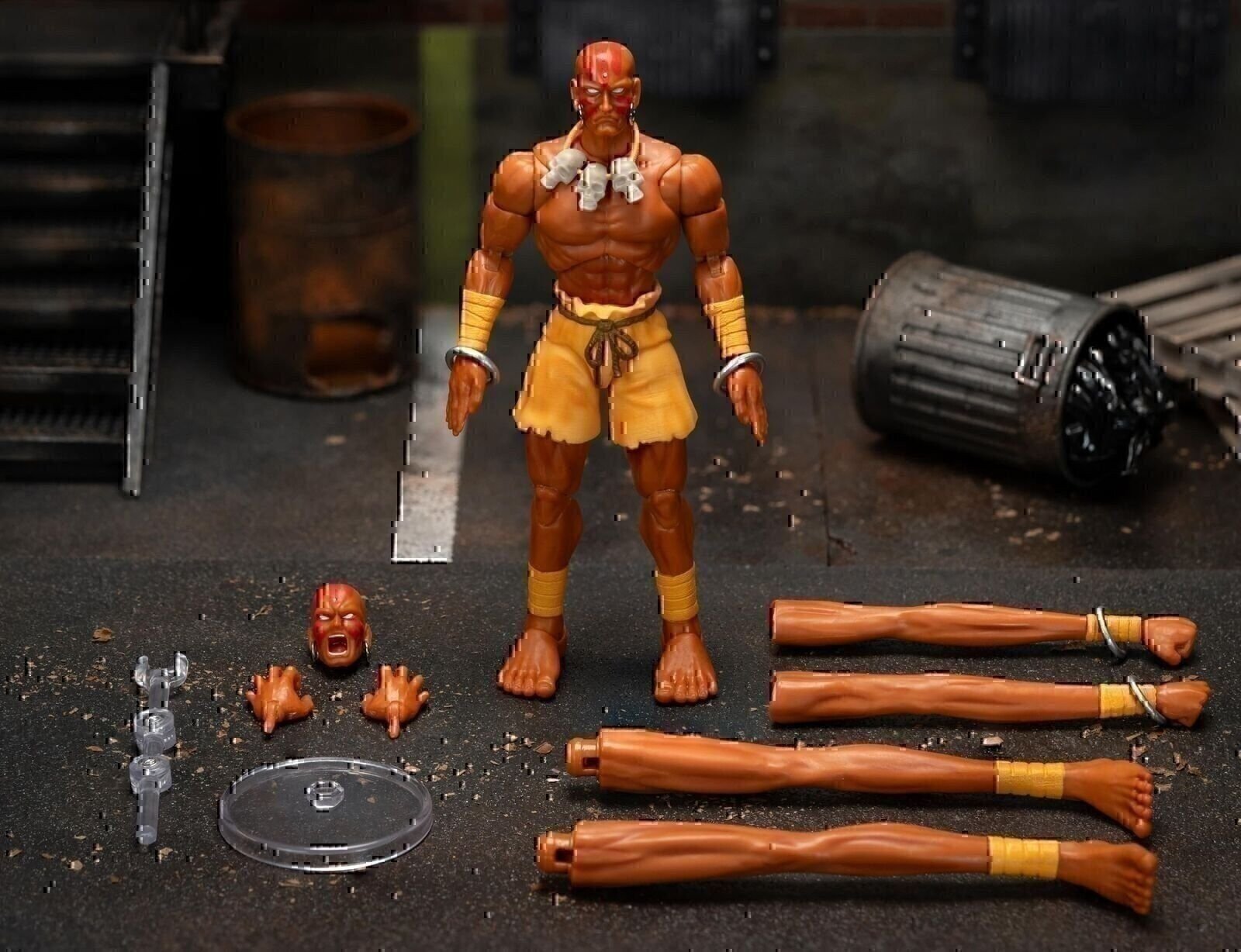 Figura de acción Street Fighter 6" Dhalsim, juguetes para niños y adultos - Imagen 2 de 3