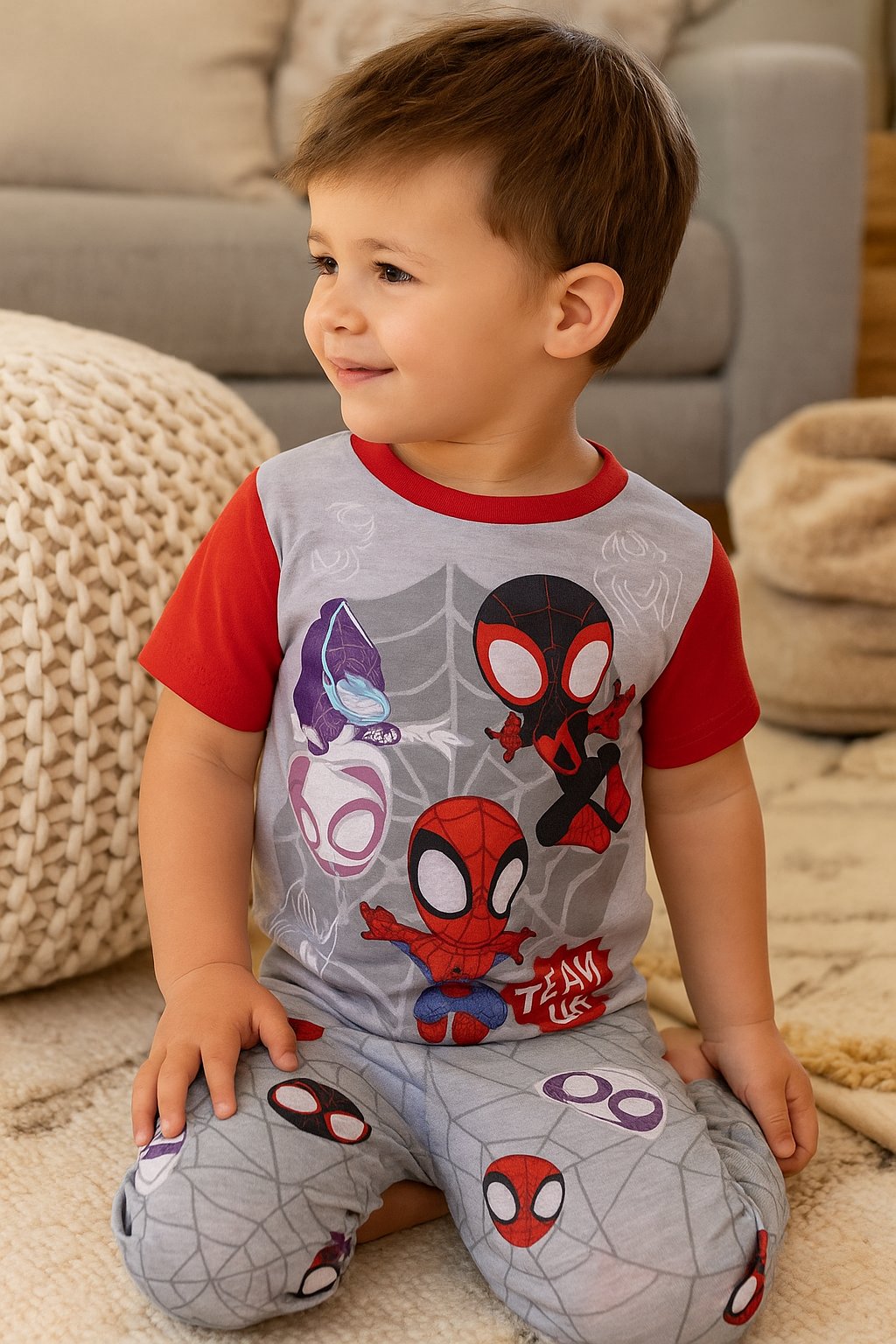 Centric Brands Disney Mickey Mouse Jungen Pyjama Set - Kurzarm Oberteil &... - Bild 10 von 10