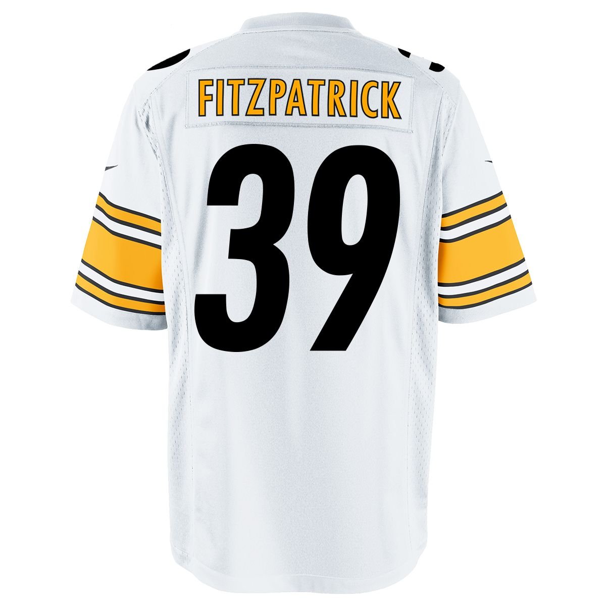 Nike Youth Boys and Girls Minkah Fitzpatrick Black Pittsburgh Steelers Game  Jersey