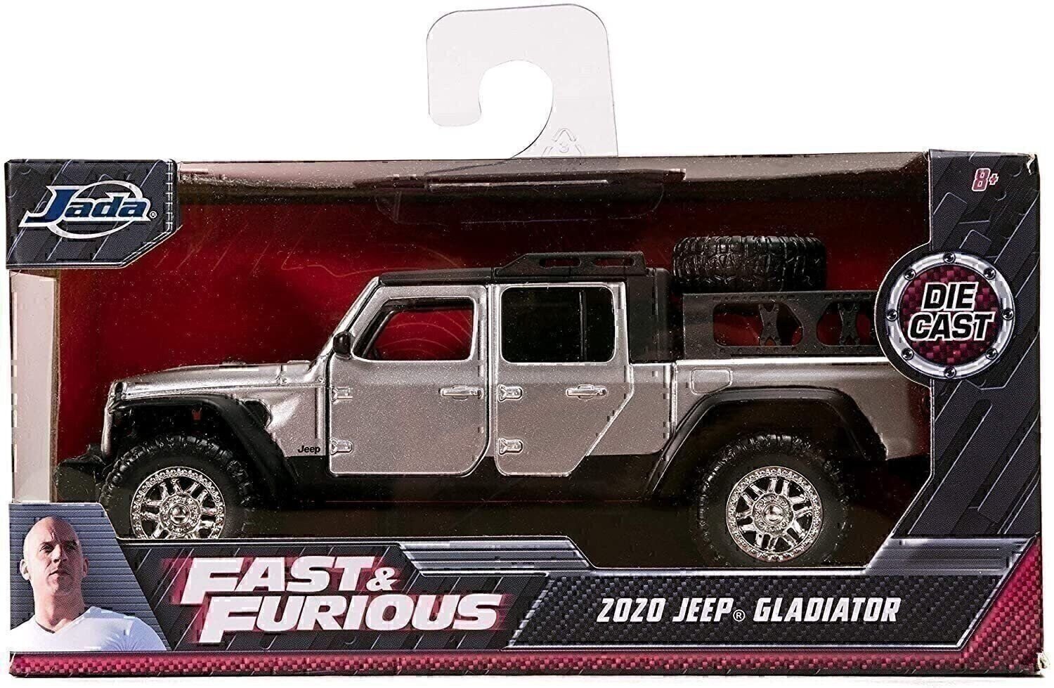 Fast & Furious 1:32 2020 Jeep Gladiator Die-cast Car, Toys for Kids and Adults - Picture 5 of 5