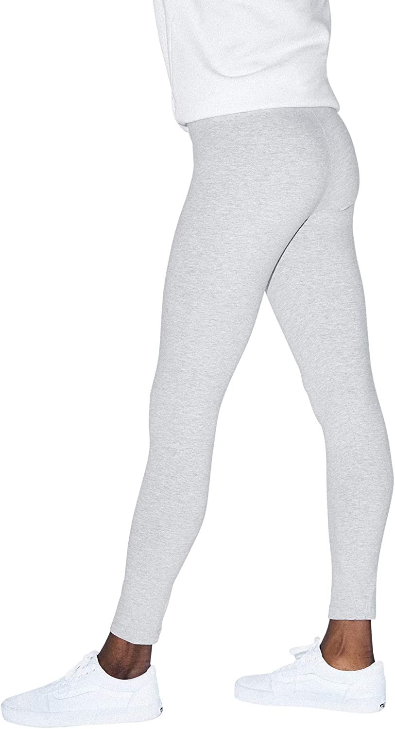 American Apparel Women's Cotton Spandex Jersey Legging, Navy, Medium