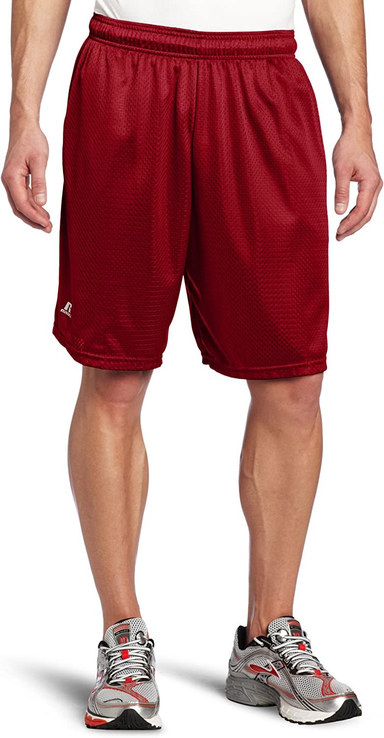 russell athletic mesh shorts with pockets