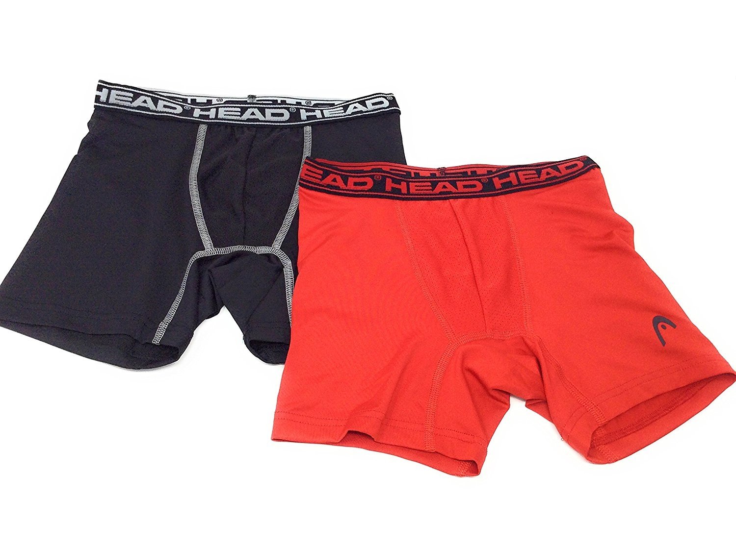 HEAD Boys Performance Boxer Briefs 2-Pack S-XL Polyester/Spandex MANY COLORS - Picture 27 of 35