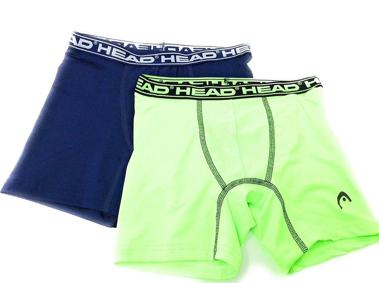 HEAD Boys Performance Boxer Briefs 2-Pack S-XL Polyester/Spandex MANY COLORS - Picture 30 of 35