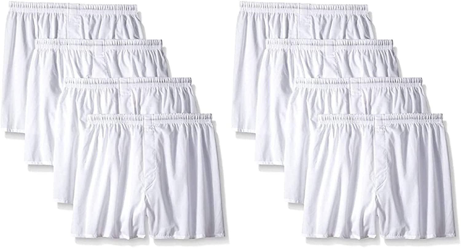 Hanes weiße Boxershorts für Herren 4er oder 8er Pack - Bild 4 von 5