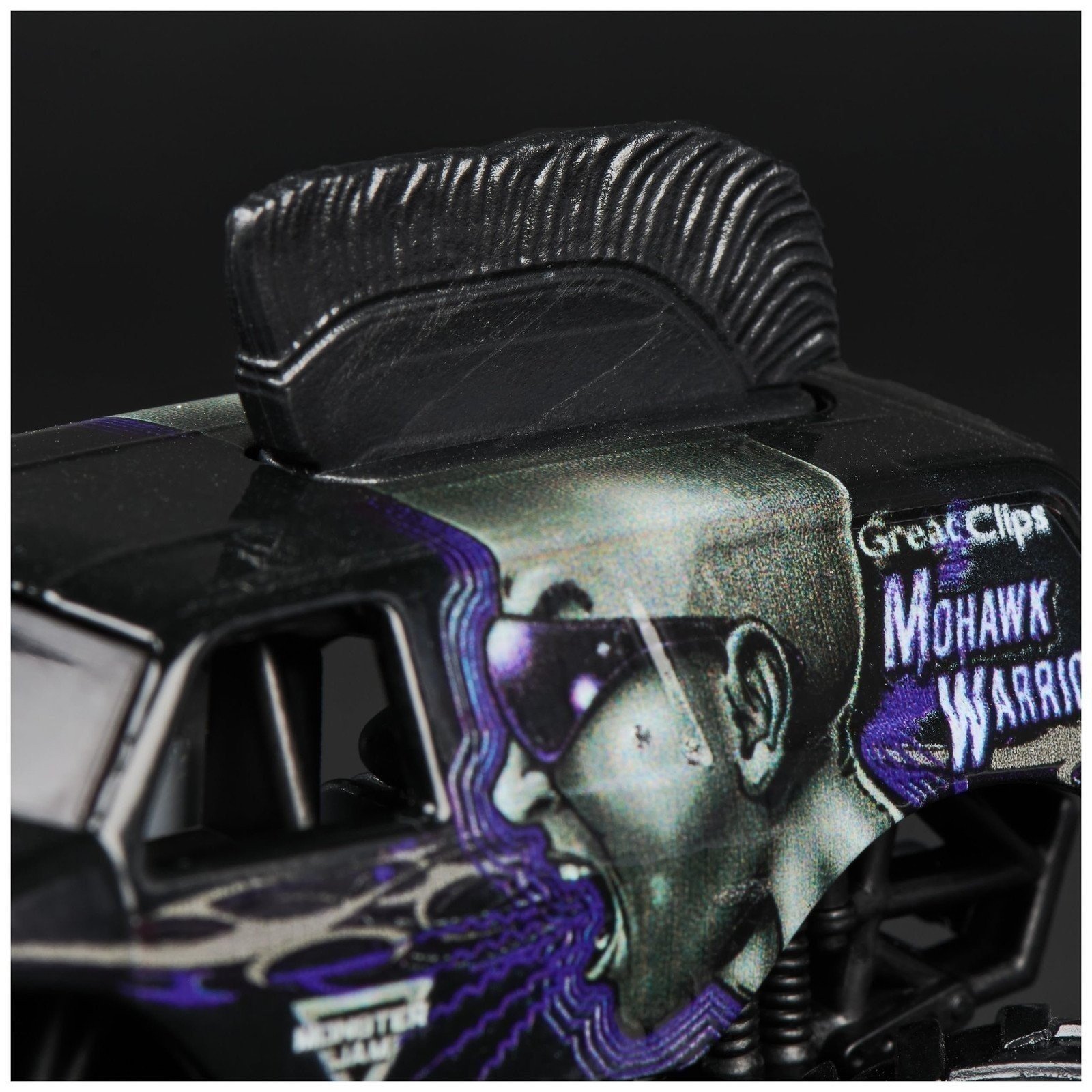 Monster Jam, Official Mohawk Warrior Monster Truck, Die-Cast Vehicle, 1:64... - Picture 6 of 7