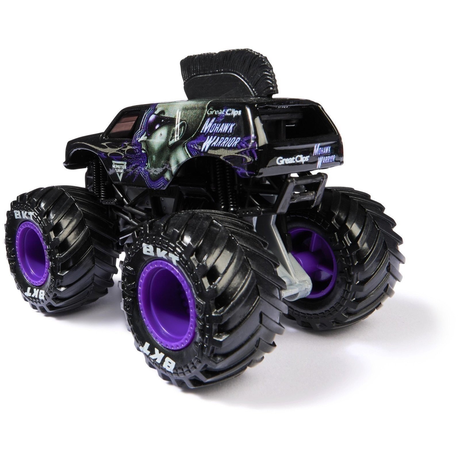 Monster Jam, Official Mohawk Warrior Monster Truck, Die-Cast Vehicle, 1:64... - Picture 5 of 7