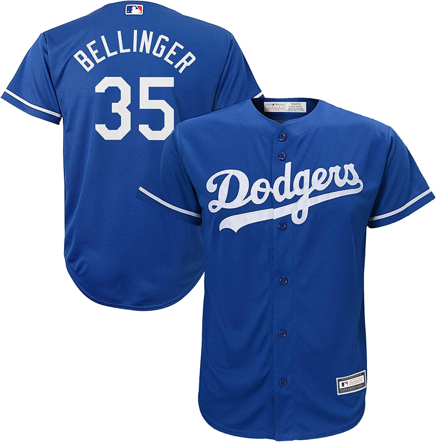 Outerstuff Cody Bellinger Los Angeles Dodgers MLB Boys Youth 8-20 Player  Jersey
